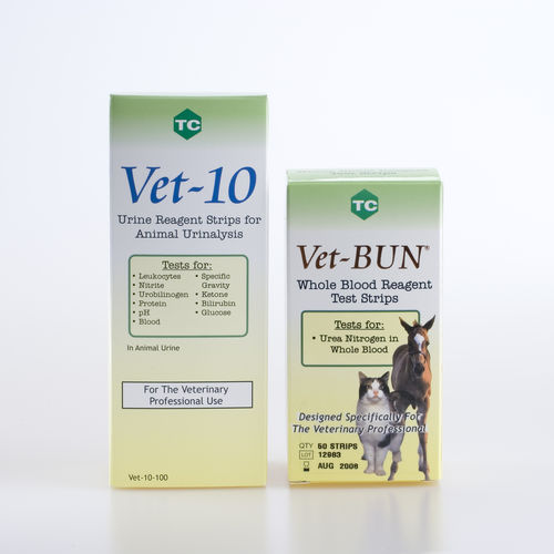 Lebererkrankungen-Schnelltest - VET-BUN - Teco Diagnostics - für Veterinärmedizin / Harnstoff / Blut