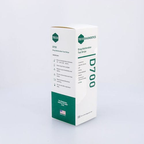 Schnelltest für Drogenscreening - D700-25 - Teco Diagnostics - Kreatinin / Nitrit / pH