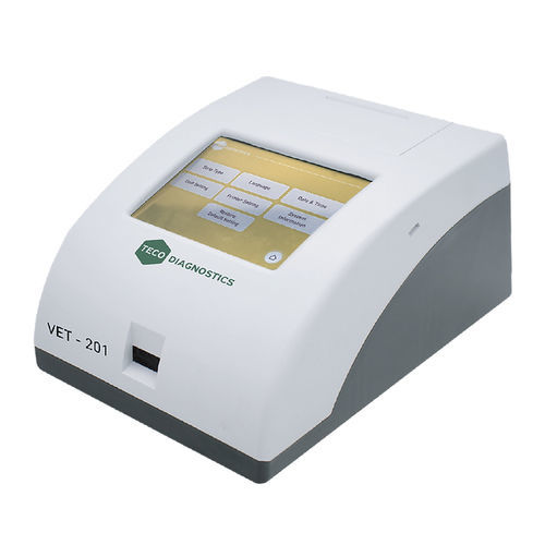 Halbautomatisches Urin-Analysegerät - VET-201 - Teco Diagnostics - für Veterinärmedizin / kompakt