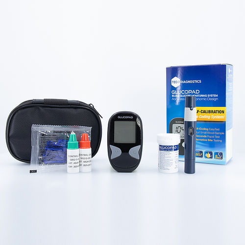 Automatisches Blutzuckermessgerät - Glucopad - Teco Diagnostics - ohne Code / mit USB-Anschluss