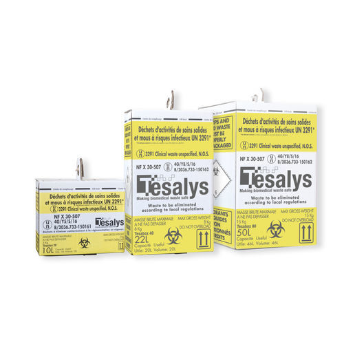 Probenbehälter für Abfallprodukte - TESABOX 20/40/80  - Tesalys