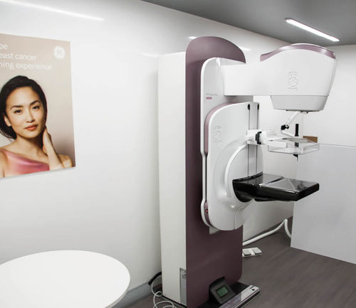 Mobiler Raum für Radiologie / für Mammographie - toutenkamion