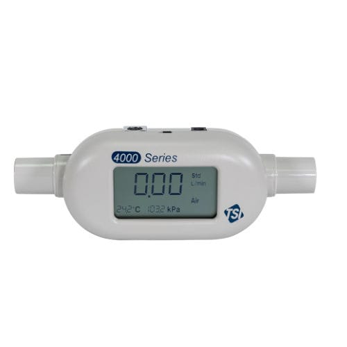 Massendurchflussmesser - 4040 - TSI - Gas / für Krankenhaus / mit LCD-Display