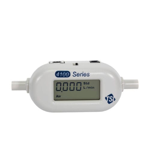 Massendurchflussmesser - 4143 - TSI - Gas / für Krankenhaus / mit LCD-Display
