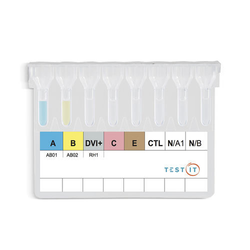 Blutgruppenbestimmungs-Testkit - TG105 - Turklab Tibbi Malzemeler San. Tic. A.S. - Blut