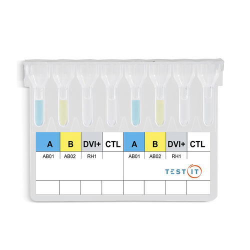 Blutgruppenbestimmungs-Testkit - TG108 - Turklab Tibbi Malzemeler San. Tic. A.S. - Blut