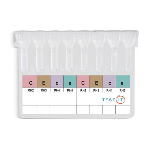 Blutgruppenbestimmungs-Testkit - TG117 - Turklab Tibbi Malzemeler San. Tic. A.S.