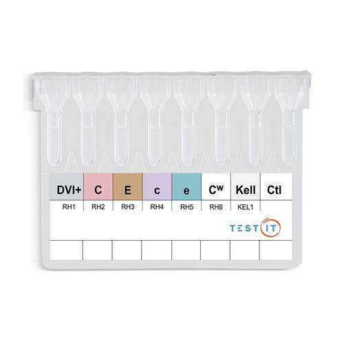 Blutgruppenbestimmungs-Testkit - TG118 - Turklab Tibbi Malzemeler San. Tic. A.S.