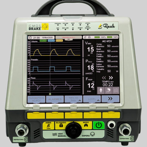 Notfallbeatmungsgerät - Ruah  - US DEFIB MEDICAL TECHNOLOGIES LLC - elektronisch / intrapulmonale Perkussion / CPAP