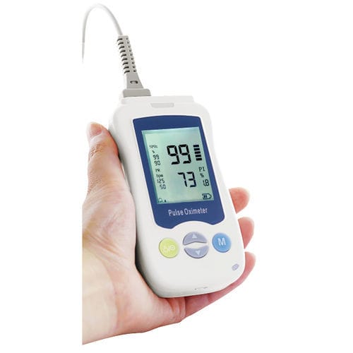 Handgerät-Pulsoximeter - YK-820MINI-LCD - Yonker - kompakt / für Krankenhaus / für häusliche Krankenpflege