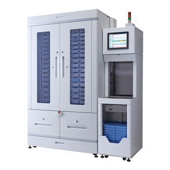 Automatisiertes Verpackungs- und Dispensersystem für Medikamente - Robo-pick II - Yuyama