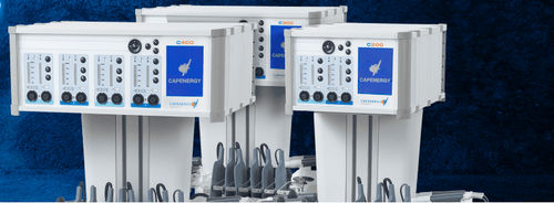 Tecar-Therapiegerät - C500 TriggerPoints - Capenergy Medical - Biofeedback / 2 Kanäle