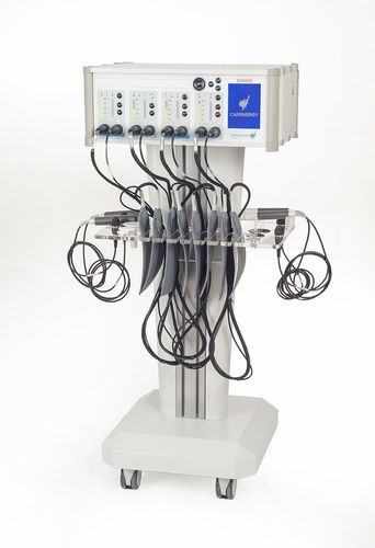 Tecar-Therapiegerät - C - 400 - Capenergy Medical - auf Wagen / 4 Kanäle