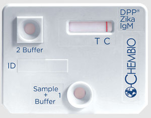 Zikavirus-Schnelltest - DPP® - Chembio Diagnostic Systems, Inc. - IgM / Serum / Plasma