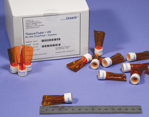 Labor-Entnahmeröhrchen - 520071, 520141 - Covaris Inc - mit flachem Boden / für Gewebeproben / Transfer