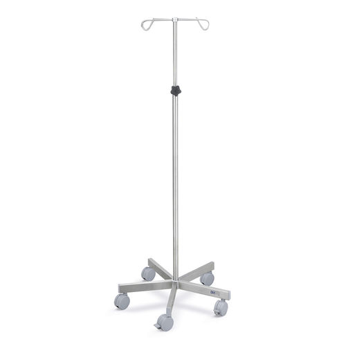 Infusionsständer auf Rollen - D-70 - DEMERTZI M & Co - 4 Haken / 2 Haken / höhenverstellbarer