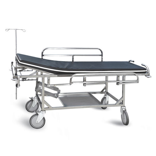 Fahrtrage zum Umbetten - D-07 - DEMERTZI M & Co - manuell / 2 Ebenen / mit Infusionsständer