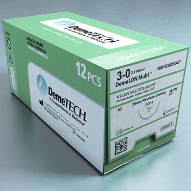 Nicht resorbierbarer Nähfaden - DemeLON MULTI™ - Demetech - Allgemeinchirurgie / ophthalmische Chirurgie