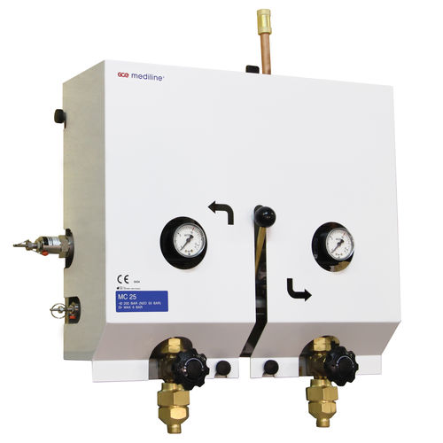 Medizinisches Gasversorgungssystem / für Zufuhr - MC25 - GCE Group - mit Wippe