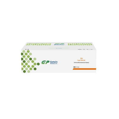 Testkit für Schilddrüsenerkrankungen - IF 1022 - Getein Biotech Inc. - Gesamt-T3 / Serum / Plasma