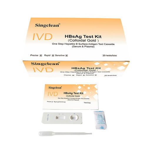 Testkit / Hepatitis B - HBV001 - Hangzhou Singclean Medical Products - Antigene / VHB / Serum