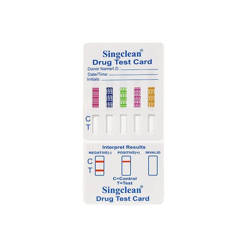 Schnelltest für den Hausgebrauch - DOA002 - Hangzhou Singclean Medical Products - für Missbrauchsdrogen / für Marijuana / Kokain