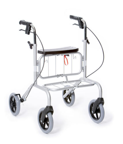 Rollator mit 4 Rädern - Parade - Human Care Group - mit Sitz / mit Korb / zusammenklappbar