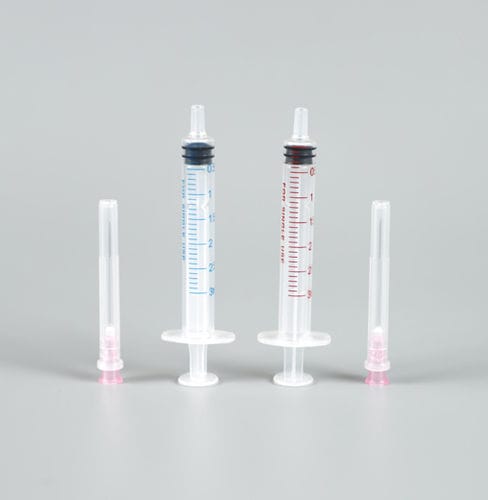 Spritze / 10 ml - Jianxi Sanxin Medtec Co., Ltd.  - mit austauschbarer Nadel