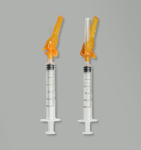 Spritze für subkutane Injektionen - Jianxi Sanxin Medtec Co., Ltd.  - für intravenöse Injektion / für intramuskuläre Injektion / Einweg