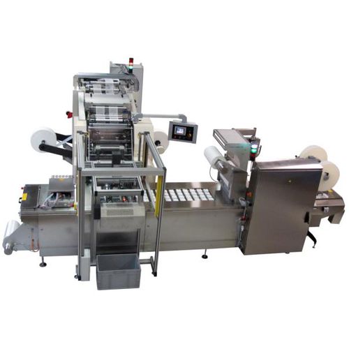 Automatische Produktionsanlage - MCA 4 BR450 PACK - Mabotex Engineering - für Pharmaprodukte