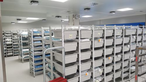 Modulares Regal - MODUL-IT ISO 3 - MATTTEO - für Körbe / für Behälter / offene Bauweise