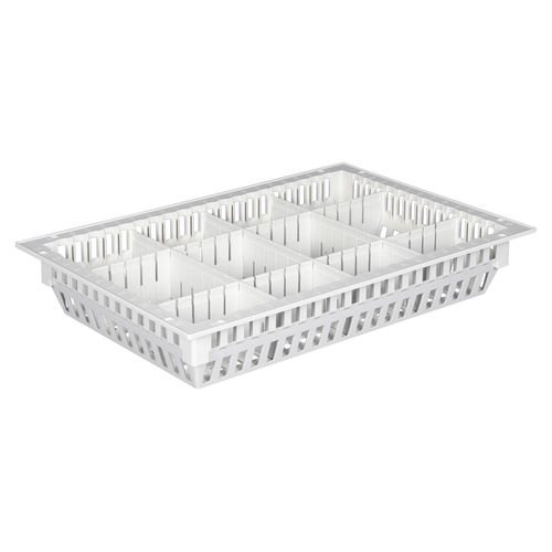 ABS-Korb - 116410-10100 - MATTTEO - stapelbar / modular / perforiert