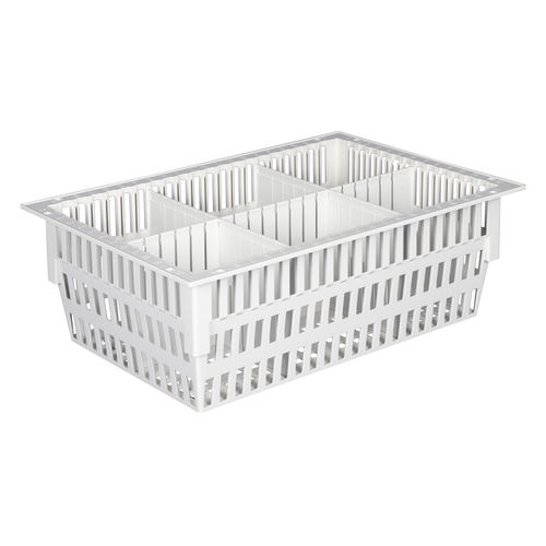 ABS-Korb - 116420-10100 - MATTTEO - stapelbar / modular / perforiert