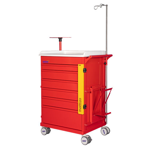 Notfallwagen - 128600C01051 - MATTTEO - medizinisch / für Kliniken / Mehrzweck