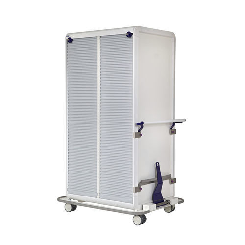 Medizinischer Wagen - MODU-FLEX  - MATTTEO - für Transport / Aluminium / mit Regal