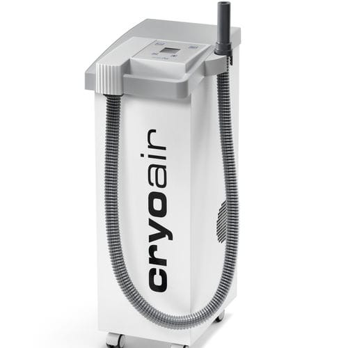 Kryotherapiegerät - cryoair mini turbo  - MECOTEC - auf Wagen