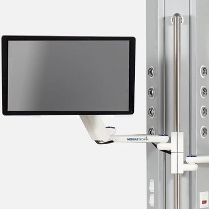 Knickarm-Tragarm - MEDGAS-TECHNIK GmbH Medical-Technology - höhenverstellbar / für Monitor / für medizinische Zwecke