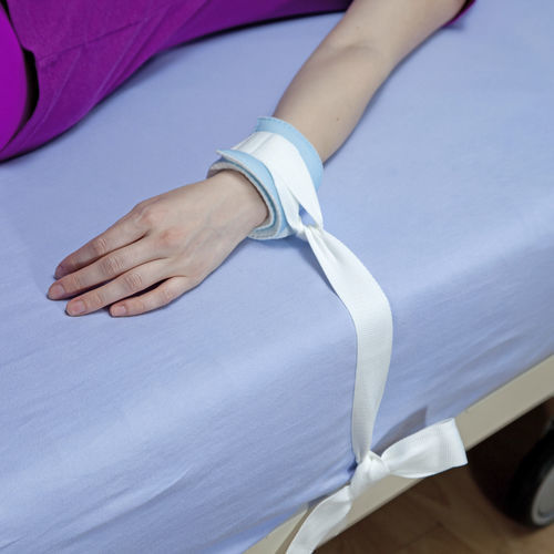 Krankenhausbett-Befestigungsriemen - SALVACEL® - Medicare System - Handgelenk / gepolstert / mit Klettverschluss