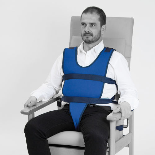 Befestigungsriemen für Sessel - SALVACLIP&reg; Standard classic - Medicare System - Bauch / Becken / gepolstert