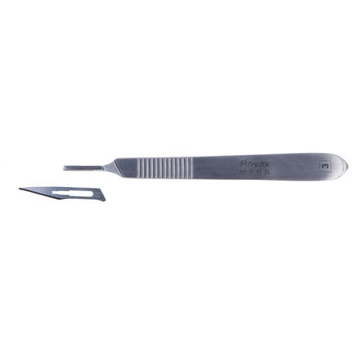 Metallgriff-Skalpell - R-MEI-BB-01 - ROYAX - mit auswechselbarer Klinge
