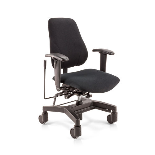 Bürostuhl mit Armlehnen - Mobility 5000  - Score BV - auf Rollen / mit Fußstütze / höhenverstellbar