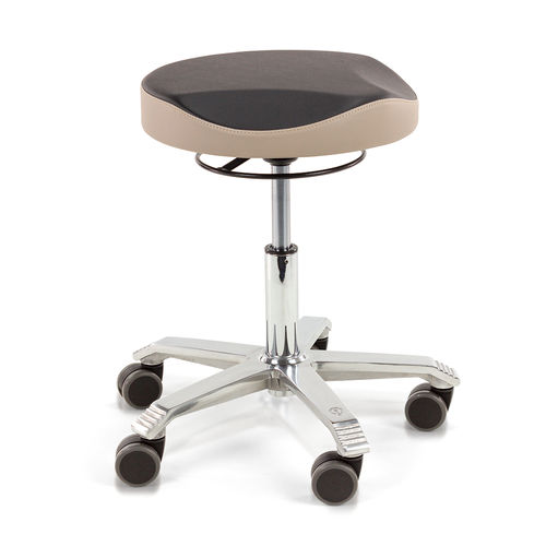 Hocker für Gesundheitseinrichtungen - ergo shape 6300 - Score BV - medizinisch / höhenverstellbarer / auf Rollen