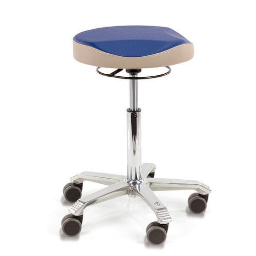 Hocker für Gesundheitseinrichtungen - 6301 ergo shape - Score BV - medizinisch / höhenverstellbar / auf Rollen
