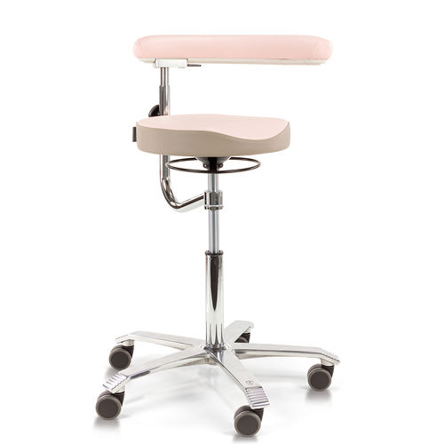 Hocker für Gesundheitseinrichtungen - 6360 ergo shape - Score BV - medizinisch / höhenverstellbarer / auf Rollen