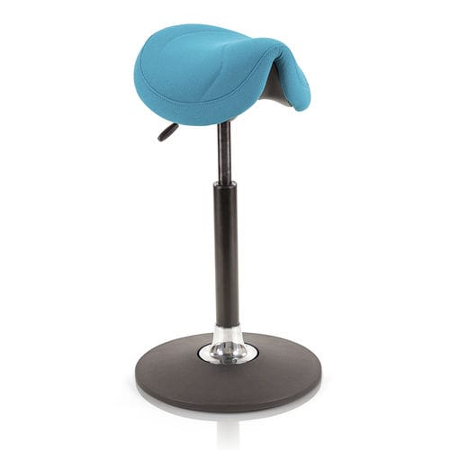 Hocker für Gesundheitseinrichtungen - Polo Amazone - Score BV - höhenverstellbarer / sattelförmig / blau