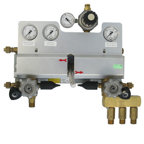 Automatischer Medizinisches Gasversorgungssystem - T2m50 RM - CAHOUET S.A. - manuell / mit Wippe / Hochdruck