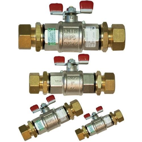 Gasventil - 1/4T - CAHOUET S.A. - für medizinische Gase / Vakuum / PTFE