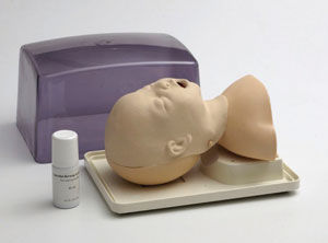 Trainingspuppe für Allgemeinpflege - ERTUNÇ ÖZCAN - Anatomie / für Intubation / Baby