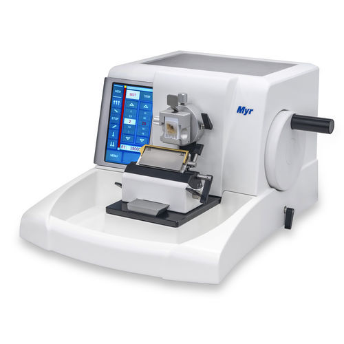 Rotationsmikrotom - M-240 - ESPECIALIDADES MEDICAS MYR,SL  - halbautomatisch / für die Histologie / für Forschungszwecke