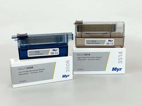 Mikrotomklinge zum Einmalgebrauch - MCUT-35 series - ESPECIALIDADES MEDICAS MYR,SL  - Polier